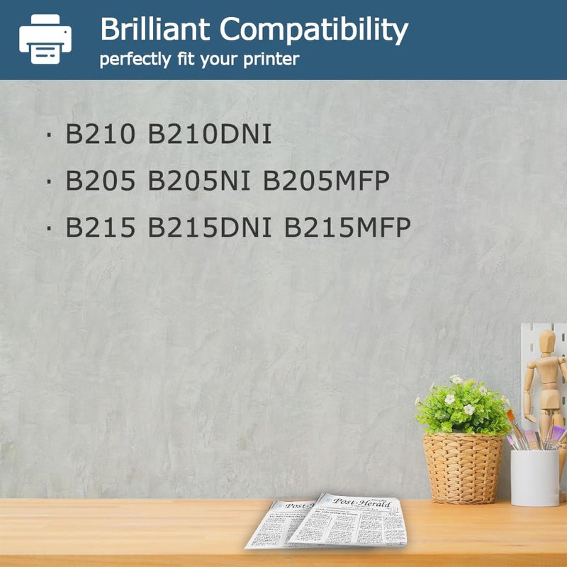 LEIZE Compatible 106R04347 Toner Cartridge Replacement for B205 B210 B215 B205NI B205MFP B210DNI B215DNI B215MFP Printer Toner (Black, 1-Pack) - Image 2
